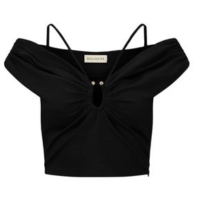 NEW Jeena Off the Shoulder Top with U-Bar and Straps
